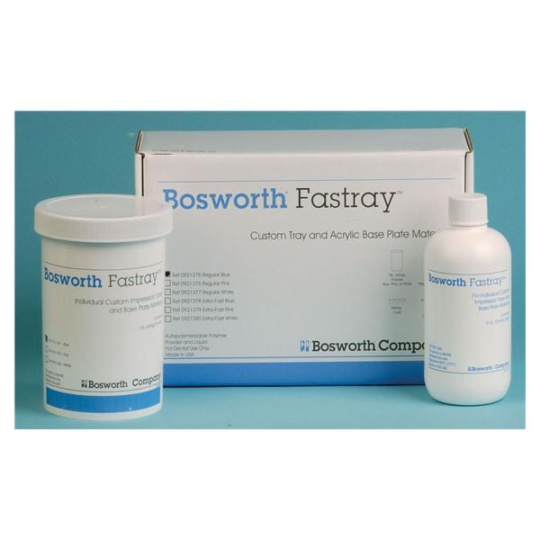 Fastray Custom Tray Material Acrylic Base Self Cure White 1Lb/Pk thumbnail 9