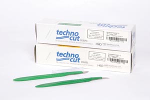 Technocut® #21 Sterile Disposable Scalpel Box of 10 thumbnail 2