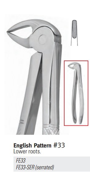 Extracting Forceps Size 33 Ea product image