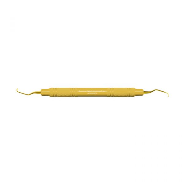 Standard Gracey Curette, XP, # 5-6, Anterior, EagleLite Handle, Resin, 3/8", Yellow, 1/Pk, AEG5-6XPX thumbnail 8