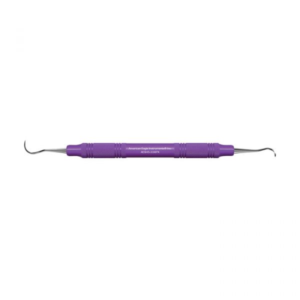 Sickle Scaler, # H5-33, Anterior, EagleLite, Resin, 3/8", Purple, 1/Pk, AESH5-33X thumbnail 7