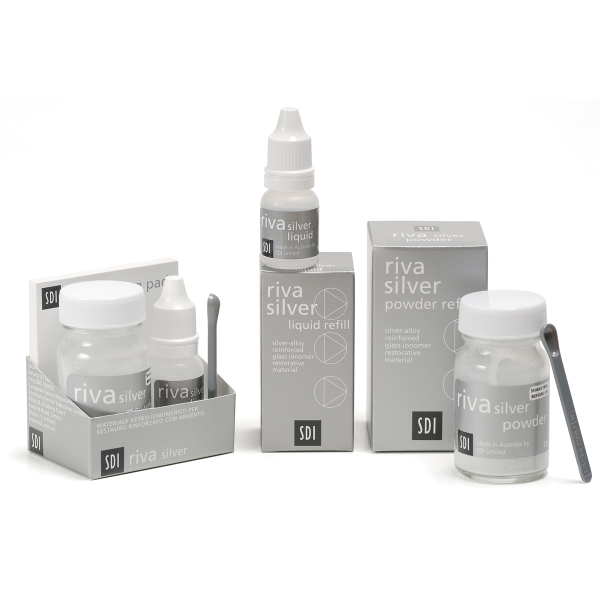 SDI RIVA GLASS IONOMER RESTORATIVE MATERIAL product image