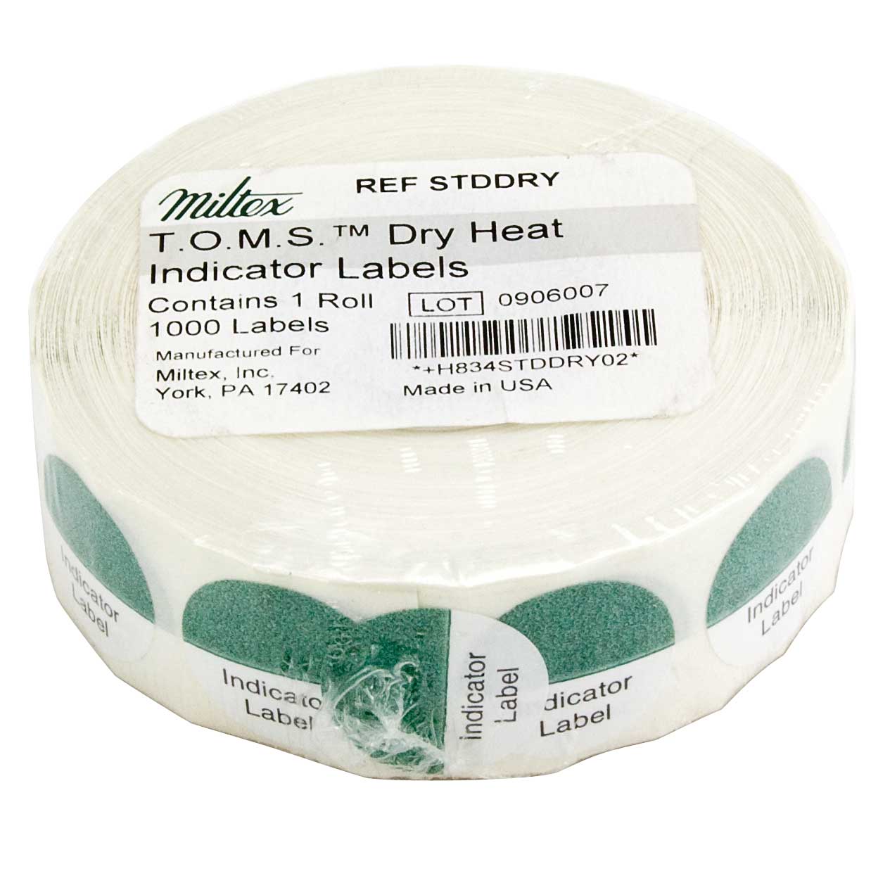 Dry Heat Labels Pack of 1000 product image