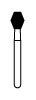 NTI Diamond Burs, FG, Barrel, # SC811, 3.3 mm, Super Coarse, Black, 5/Pk, SC811-033 thumbnail 7