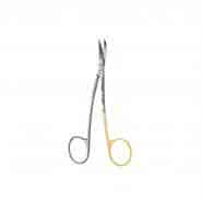 Black Line Scissors 4.5 in LaGrange Curved Ea thumbnail 3