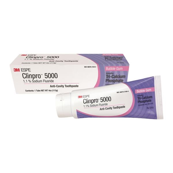 Clinpro 5000 Toothpaste Bubblegum 4oz. 24/Cs thumbnail 2