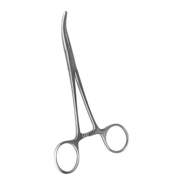 Scissors Hemostat 5.5 in Kelly Curved Stainless Steel Ea thumbnail 3