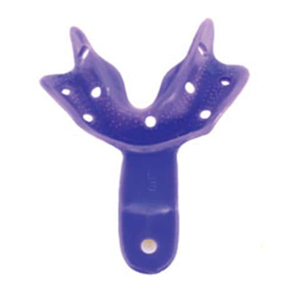 Tray-Aways Disposable Double Arch Edentulous Tray Perforated 2 Small Lower 12/Pk thumbnail 7