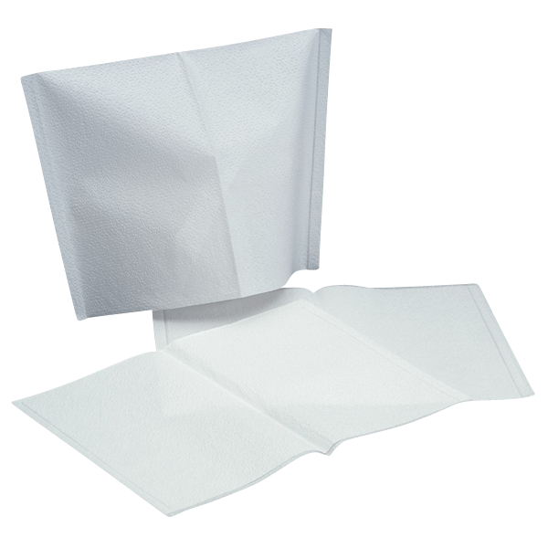 Headrest Covers Paper 10"x13" White 500/bx. - MARK3* product image