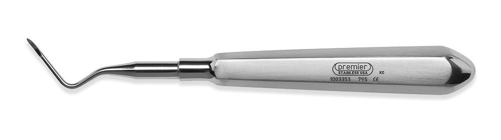 Apical Pick Elevator, Single-End, Medium Stainless Steel Handle, # 79S, 1/Pk, 1003353 thumbnail 5