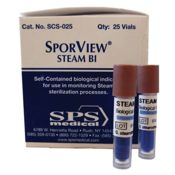 SporView Self-Contained Steam Biological Indicators, 24-hour, 25/Pk, SCS-025 thumbnail 11