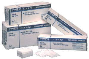 Defend Non-Woven Gauzes, Non-Sterile, 4-Ply, 2" x 2", 5000/Pk, NW0200 product image