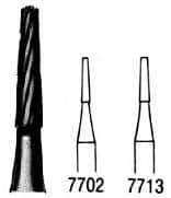 #7702 Carbide Bur Friction Grip Pack of 5 product image