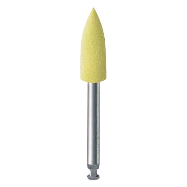 Alpen Composite Polishers, Shaping and Smoothing, RA, Point, 5 mm, Fine, Yellow, 5/Pk, RP230059RA product image