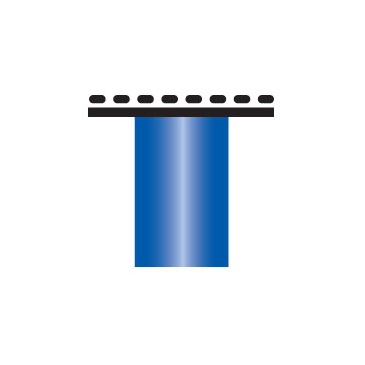 Poli-Pro Disc Composite Polishers, Refill, 5/16", Medium, Grit Up, Dark Blue, 40/Pk thumbnail 6