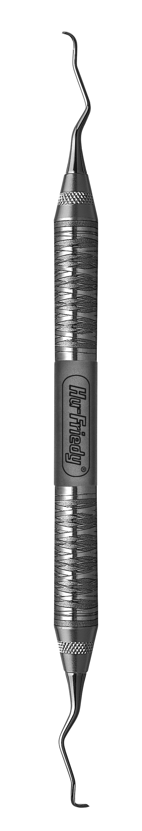 #11/12 Turgeon Modified Gracey Curette with #6 Satin Steel Handle thumbnail 3