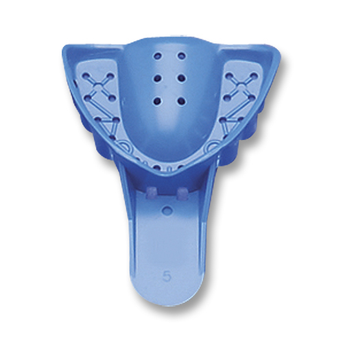 Tray-Aways Disposable Single Arch Impression Tray Perforated 5 Small Upper 12/Bg thumbnail 9