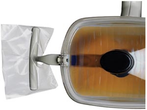 Defend T-Style Light Handle Sleeves, 4" x 5.75", Clear, 500/Pk, BF5000 thumbnail 3