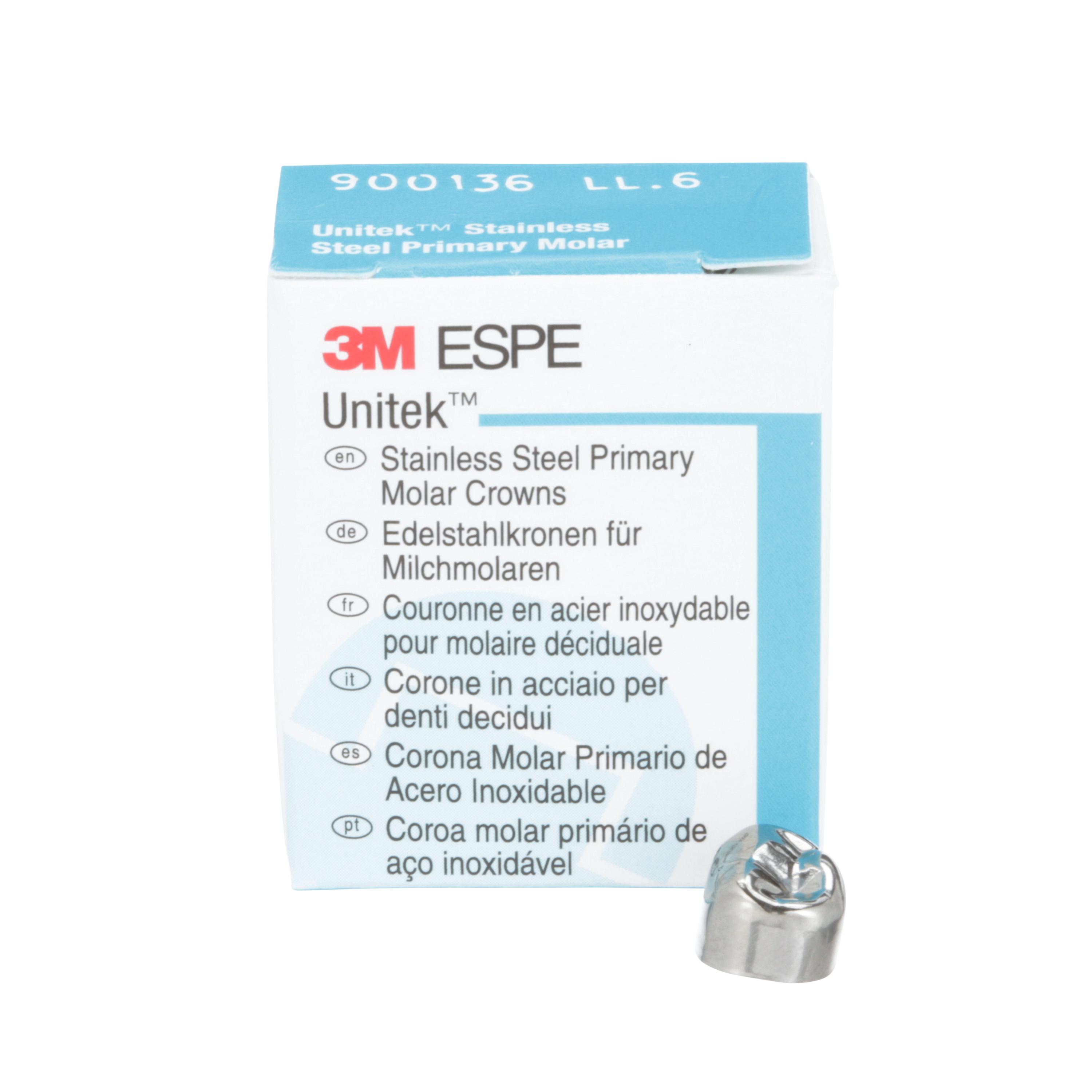 3M-Unitek S.S. Primary Molar 1st LL-6 5/Pk thumbnail 12