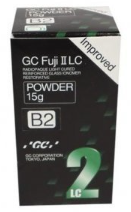 Fuji II LC Improved Glass Ionomer Restorative, Light-Cure, Powder Refill, 15 g, B2, 1/Pk thumbnail 4
