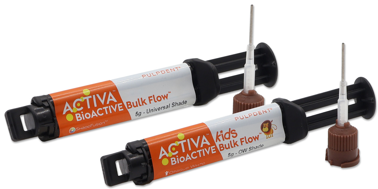 Activa Kids BioACTIVE Bulk Flow Bulk Fill Composite Univ ShadeFusion Cmplt Kt Ea thumbnail 7