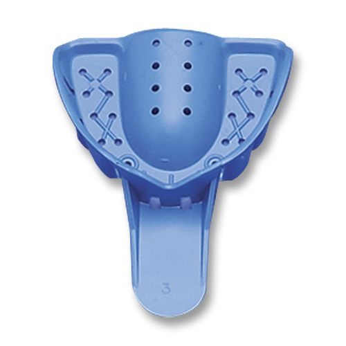 Tray-Aways Disposable Single Arch Impression Tray Perforated 3 M Upper 12/Bg product image