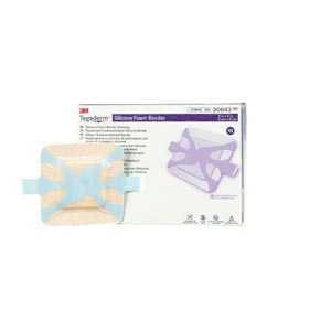 3M TEGADERM SILICONE FOAM BORDER DRESSING 90643 product image