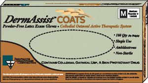 INNOVATIVE DERMASSIST COATS POWDER-FREE LATEX EXAM GLOVES 124200 thumbnail 6