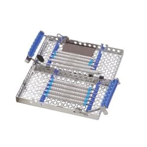 IMS Infinity Series Instrument Cassette Stainless Steel Blue 8 Instruments Ea product image