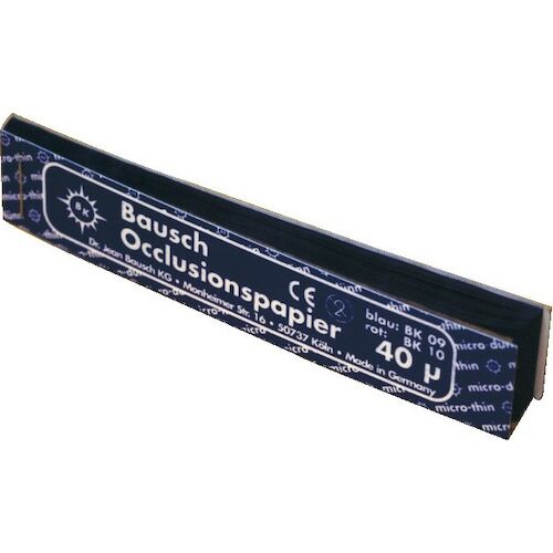 Arti-Check Articulating Paper Strips, Straight Booklets, 104 x 20 mm, 40 microns, Blue, 200/Pk, BK09 thumbnail 11