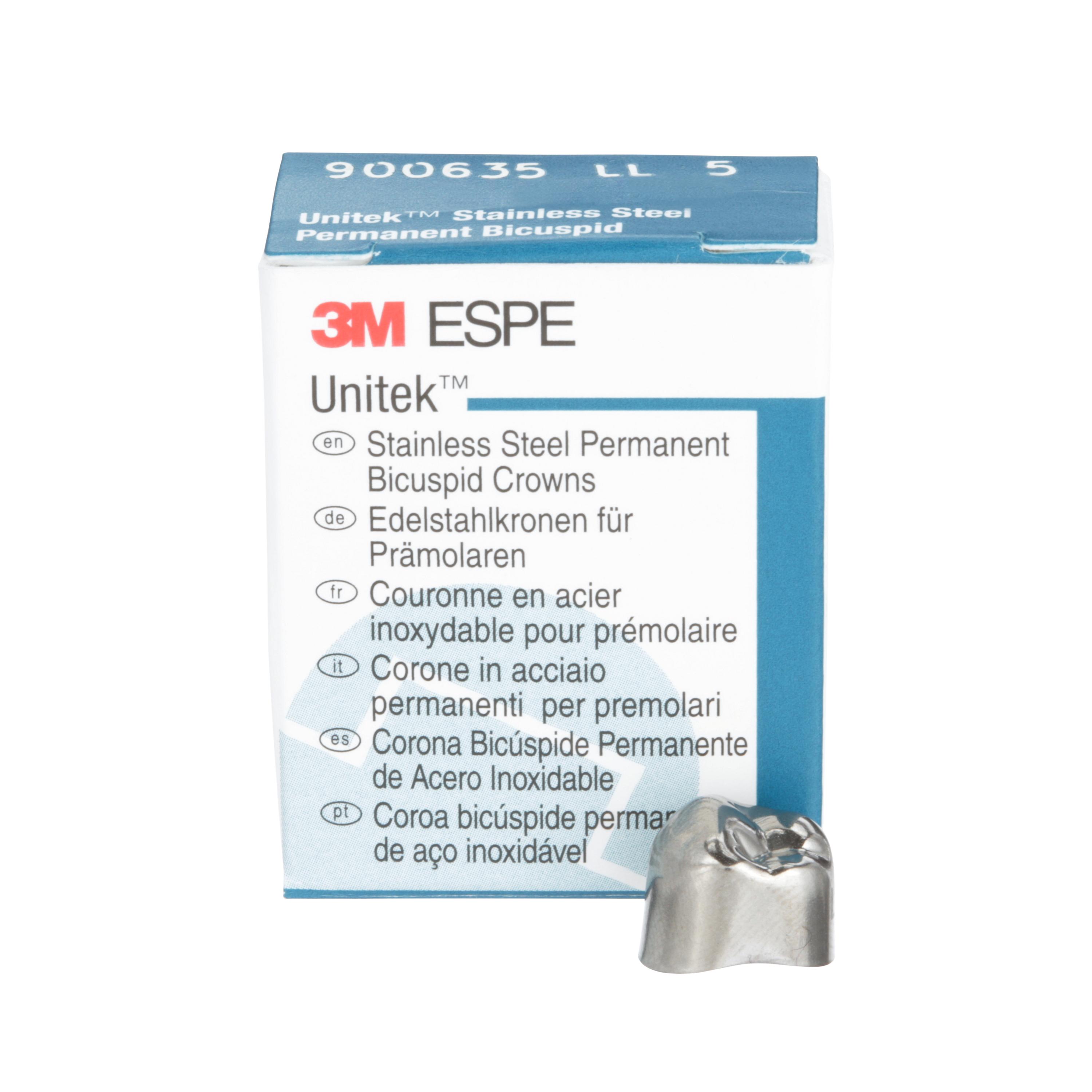 3M-Unitek S.S. Permanent Bicuspid 2nd LL-5 5/Pk thumbnail 8