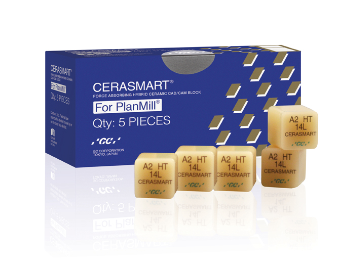 CERASMART HT Milling Blocks High Translucency 14 A1 For PlanMill 5/Pk thumbnail 3