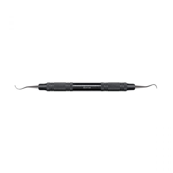 Universal Curette, Double-Ended, 7-8 Younger-Good, EagleLite Handle, Resin, Black, 1/Pk, AECY7-8X thumbnail 12