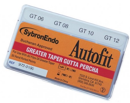 Autofit Hand Rolled Gutta Percha Points 50/Pk thumbnail 8