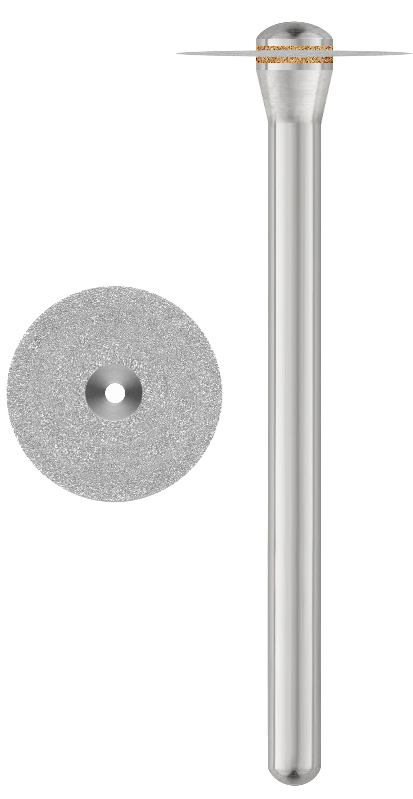 Diamond Disc Double Sided 927S-220M Medium 22 mm Ea thumbnail 4