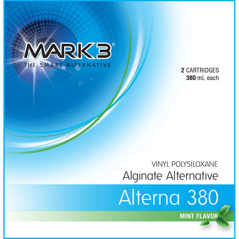 Alterna 380 Alginate Alternative Fast Set Mint 380ml. Tube 2/bx. - MARK3* product image