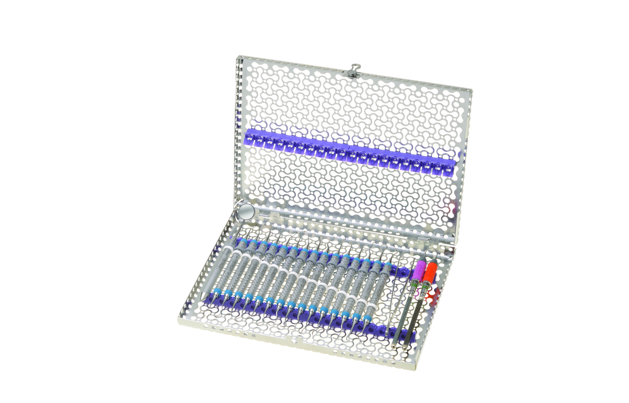 IMS Infinity Series Instrument Cassette Stainless Steel Lg Blk 20 Instruments Ea product image