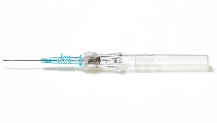 Insyte Autoguard Blood Control Catheter Shielded 22 Gauge 1" Blue 50/Bx thumbnail 3