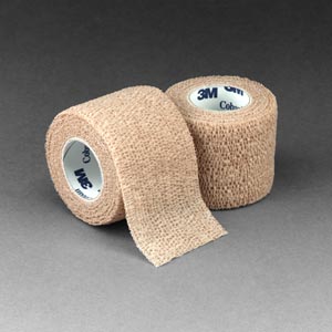 Coban Wrap Bandage Elastic 2"x5yd Tan Non-Sterile Ea thumbnail 2