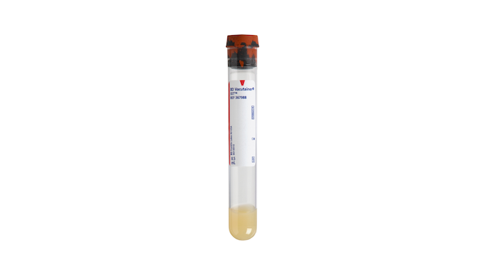Vacutainer Plus SST Venous Blood Collection Tube Red/Gray 8.5mL Plastic 100/Bx product image