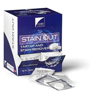 Cory Labs Tartar and Stain Remover Tablets Box of 40 thumbnail 2