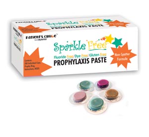 Sparkle Free Prophy Paste, with Xylitol, Gluten-Free, Coarse, Cinnamon, 200/Pk, UPSFCC thumbnail 9