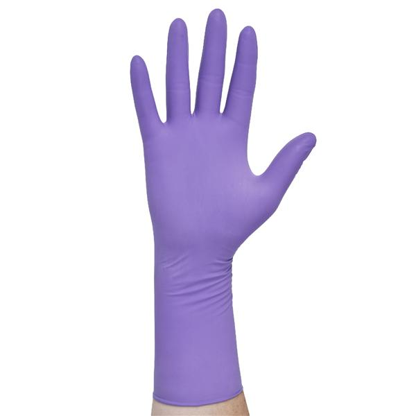 Purple Nitrile Xtra Nitrile Exam Gloves Medium Purple Non-Sterile thumbnail 3