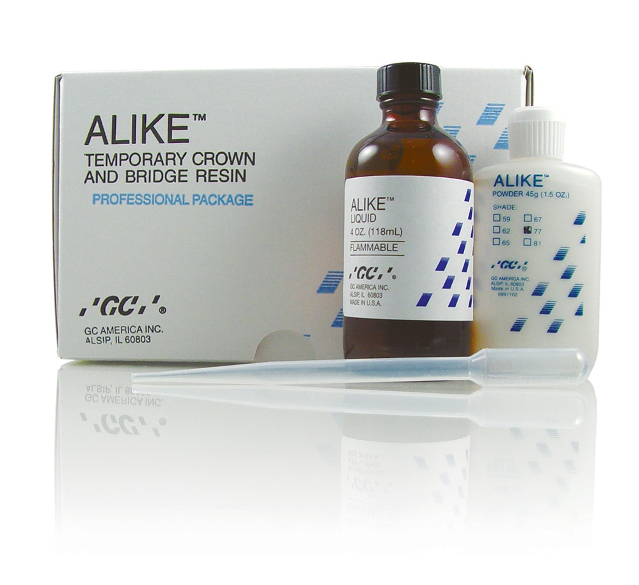 Alike Temporary Crown & Bridge Material, Powder Refill, # 67, 45 g, A3, 1/Pk, 340514 thumbnail 6