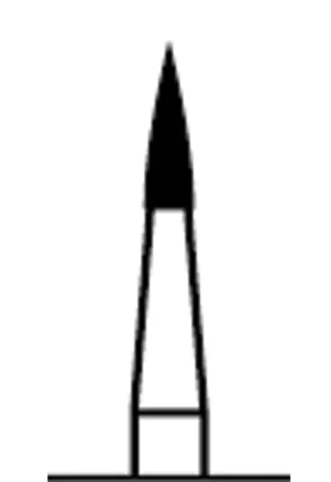 Robot Carbide Bur Trimming & Finishing Friction Grip 246/012 3/Pk product image