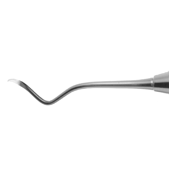 Titanium Implant Scaler, 204S Posterior Sickle, # 6 Handle, 1/Pk, SI204S/6Q - Titanium Implant Scaler, 204S Posterior Sickle, # 6 Handle, 1/Pk, SI204S/6Q - Image 1