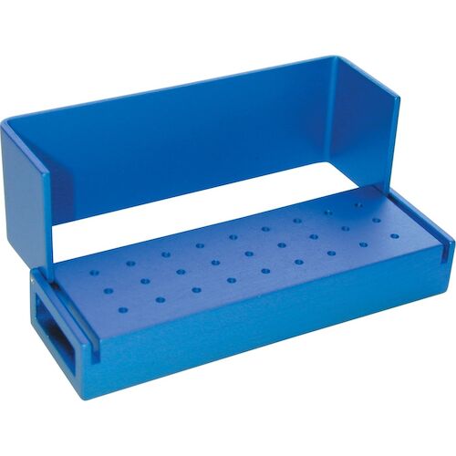 Aluminum Bur Block, FG, 15 Holes, Blue, 1/Pk, AB300-1U thumbnail 7