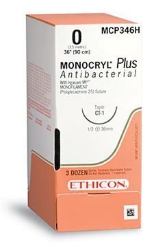ETHICON MONOCRYL PLUS SUTURES MCP344H product image