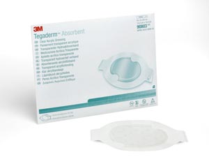 3M TEGADERM ABSORBENT CLEAR ACRYLIC DRESSINGS 90803 product image