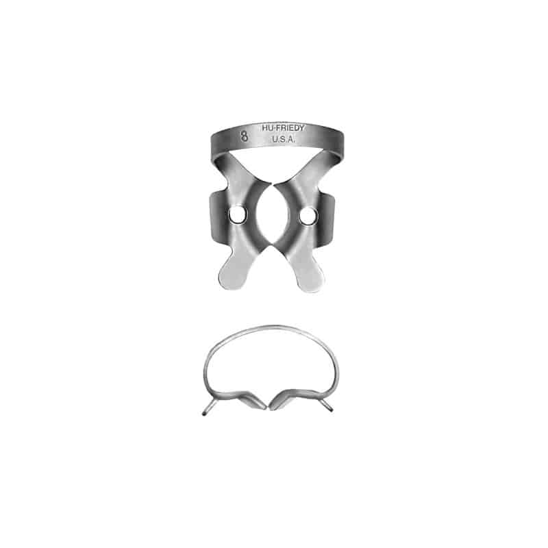 Rubber Dam Clamp Winged Size 8 Ea thumbnail 6